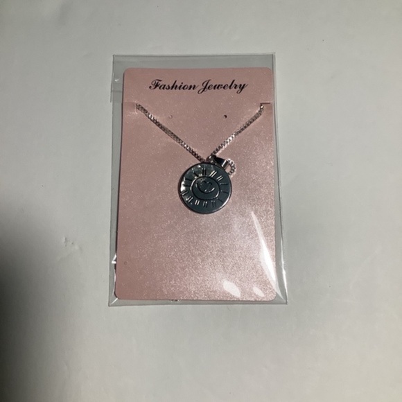 You are My Sunshine My only Sunshine Women’s Smile face Necklace Sliver Tone - Picture 8 of 11